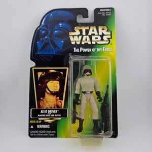 Star Wars Power of‎ the Force AT-ST Driver Green Card 1996